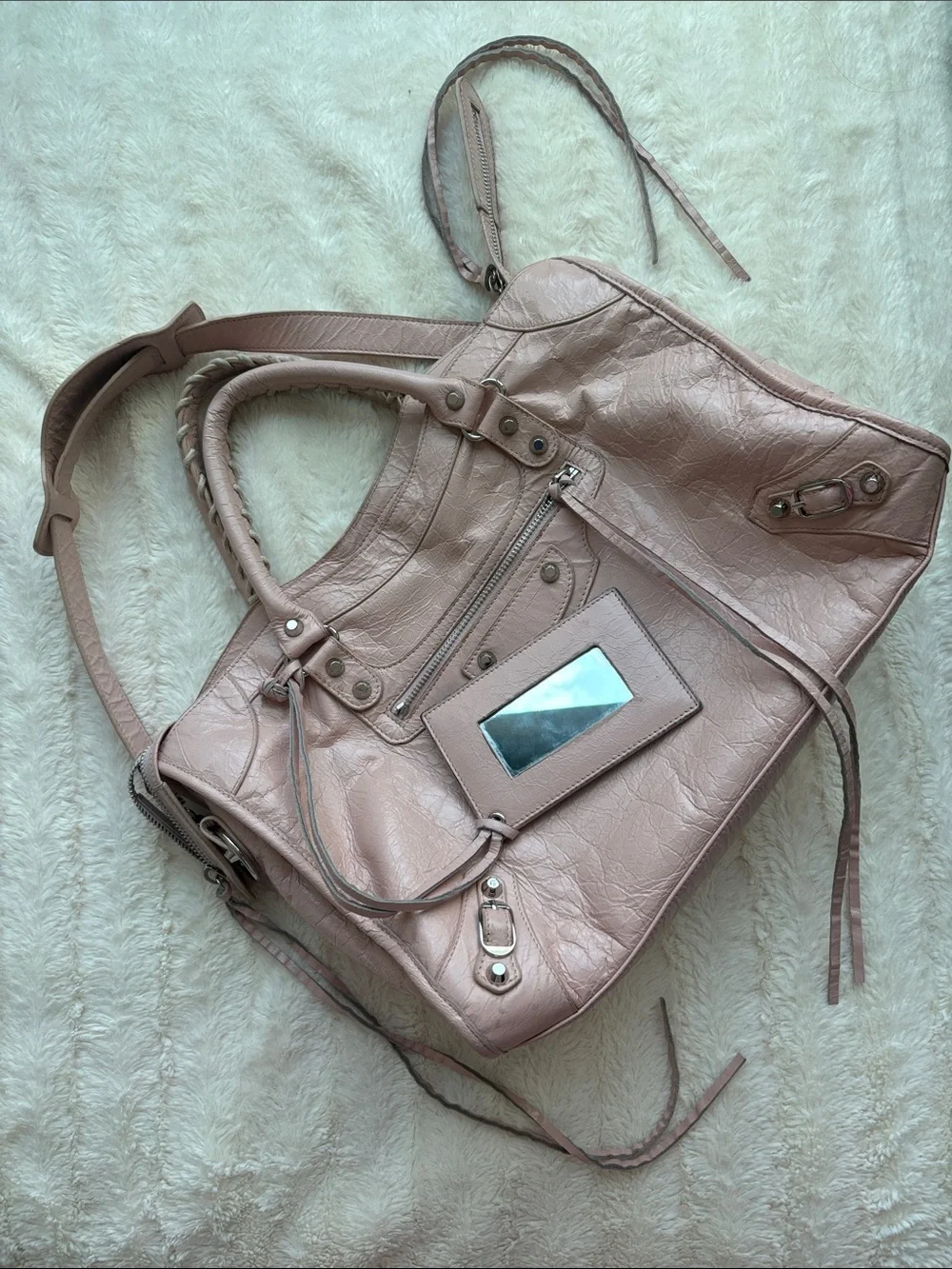 Blush Pink City Bag